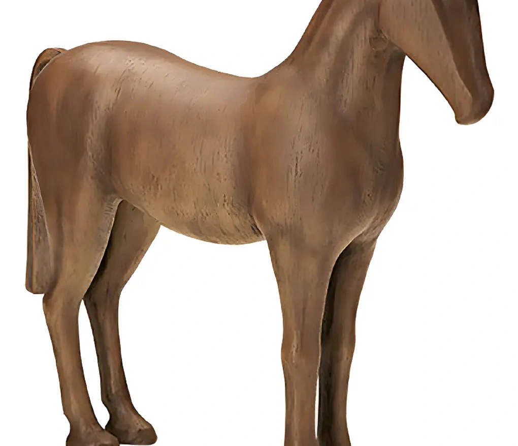 Escultura Cavalo em Poliresina 