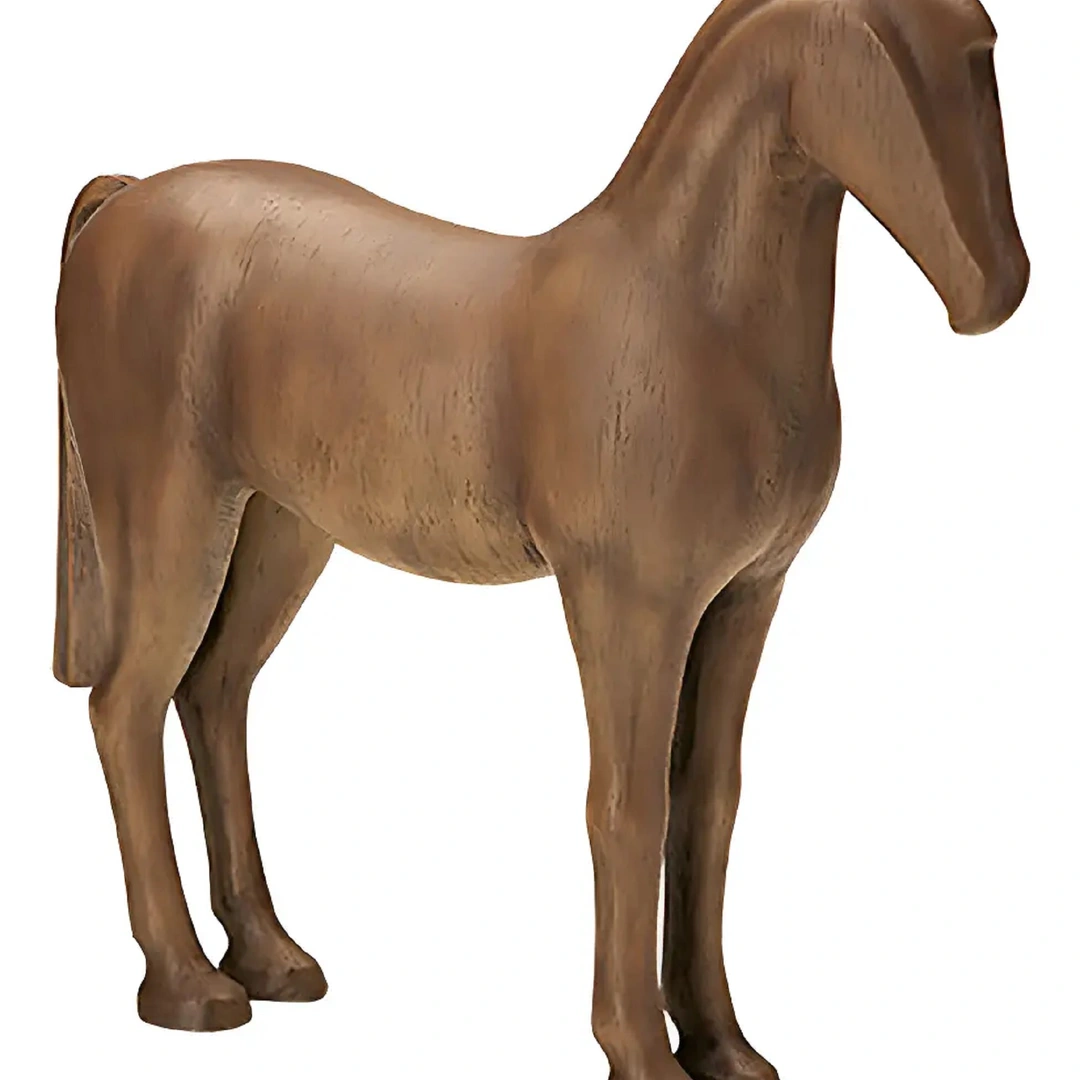 Escultura Cavalo em Poliresina 