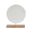 Escultura Coral em Poliresina Off White  - imagem 1