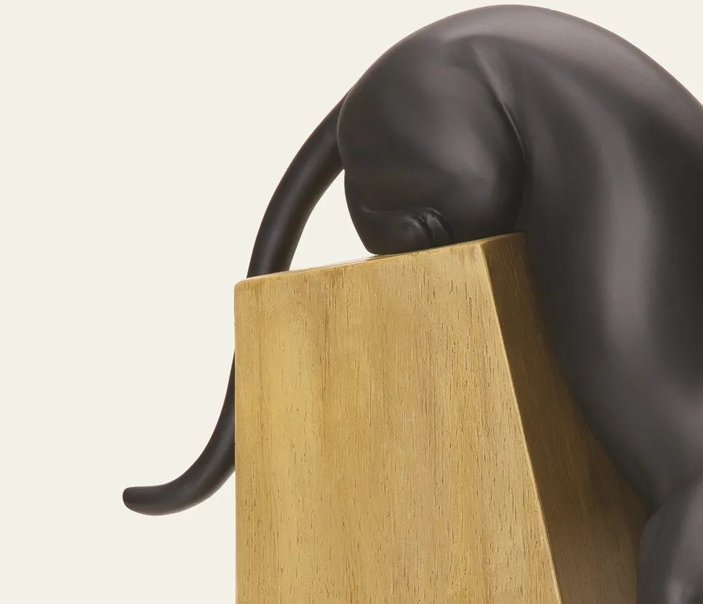 Escultura Pantera em Polirresina 