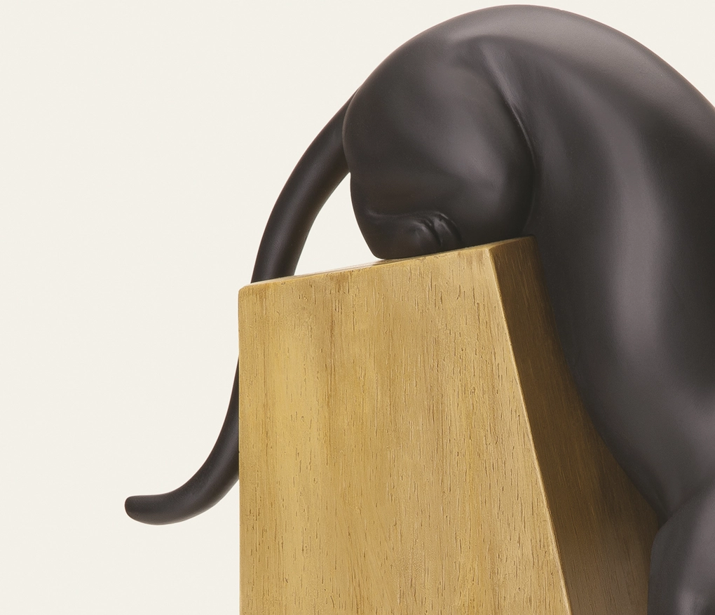 Escultura Pantera em Polirresina 