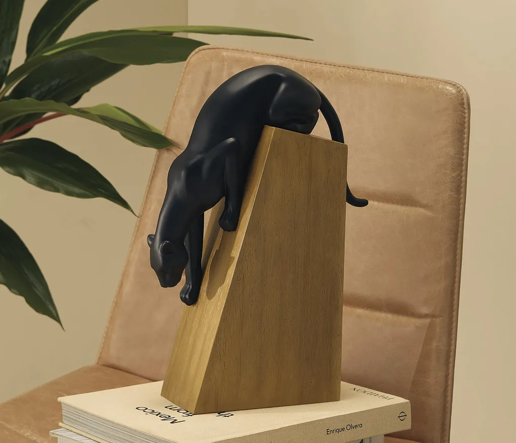 Escultura Pantera em Polirresina 