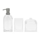 Kit em Vidro para Banheiro 3 Pcs - imagem 1