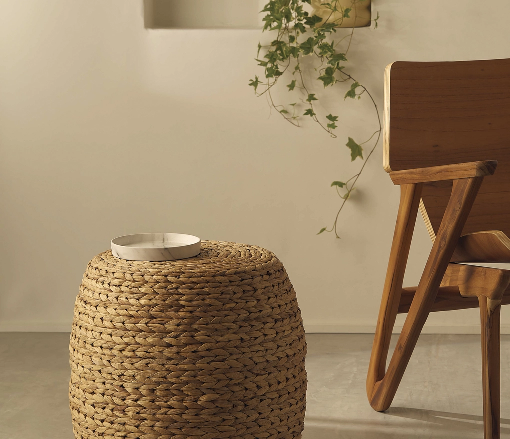 Mesa de Apoio em Fibra Natural