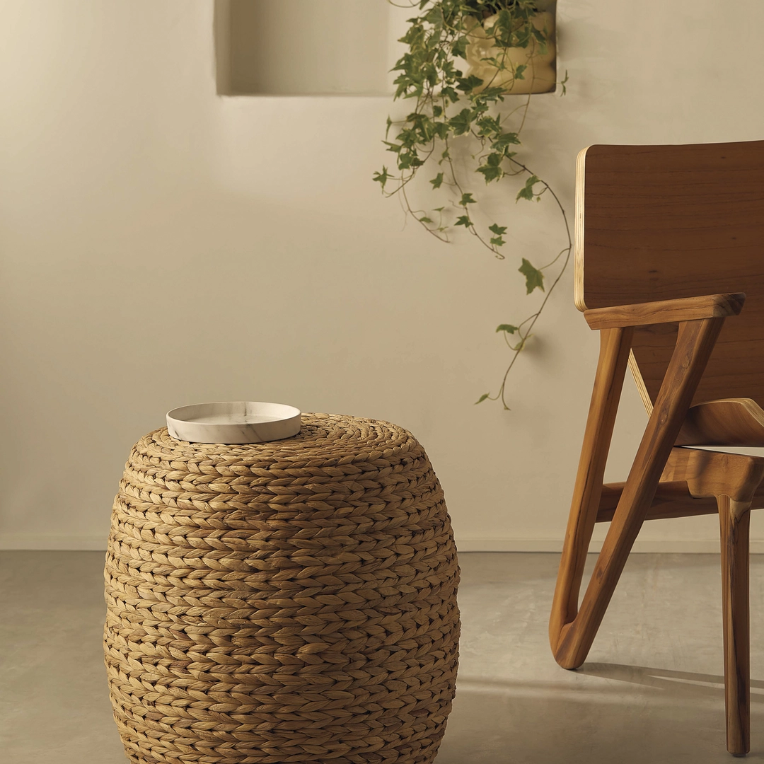 Mesa de Apoio em Fibra Natural
