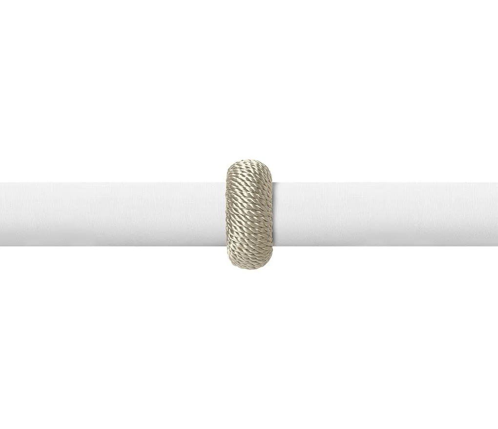 Anel de Guardanapo 4 Pcs Rayon Champagne