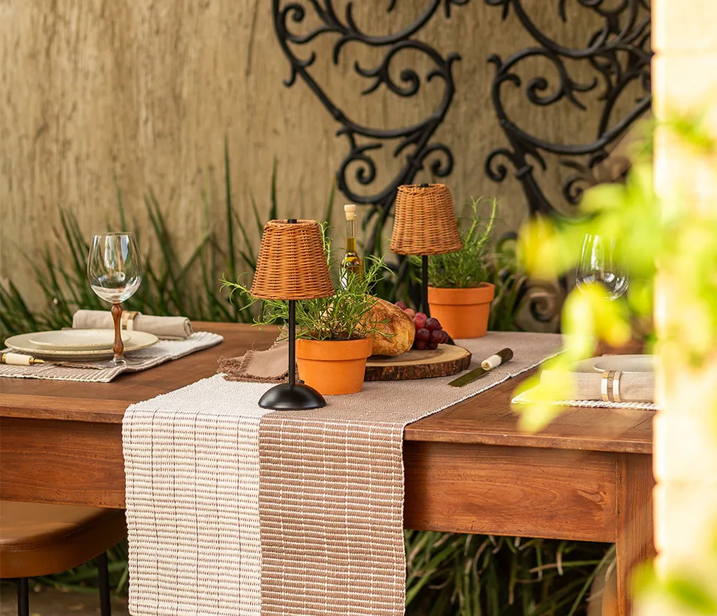 Caminho de mesa 45cm x 1,70m Indian Yugma