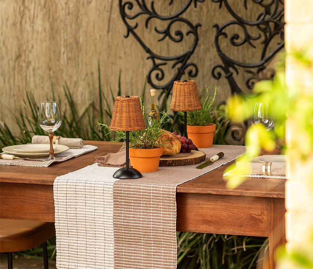 Caminho de mesa 45cm x 1,70m Indian Yugma