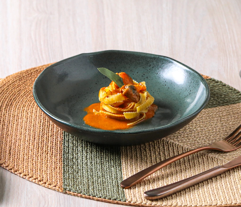 Conjunto com 6 Pratos Fundo Bio Greenery 