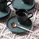 Conjunto com 6 Xícaras de Café com Pires Bio Greenery 120ml - imagem 3
