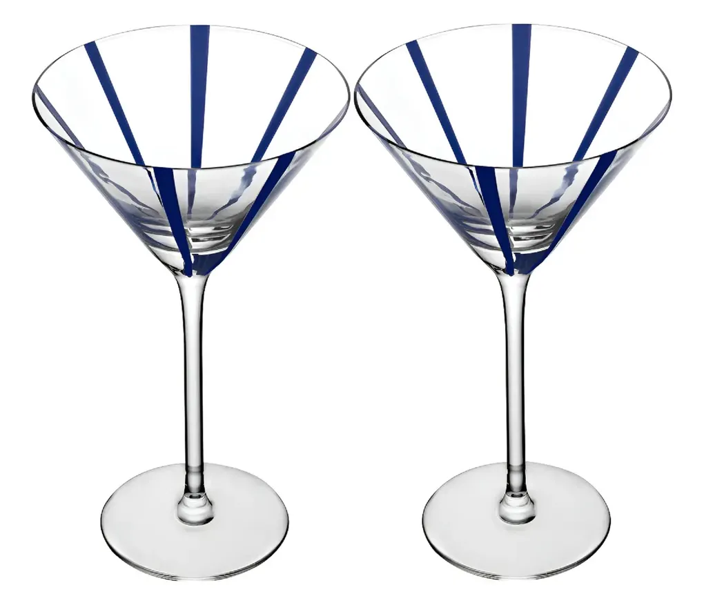 Cj 2 Taças de Martini  220ml 