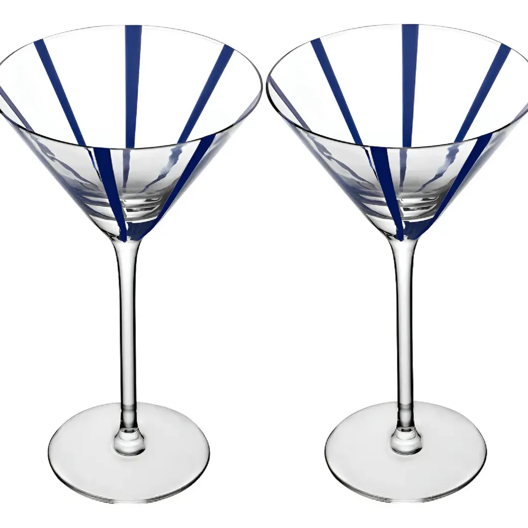 Cj 2 Taças para Martini Azura Wolff 220ml 