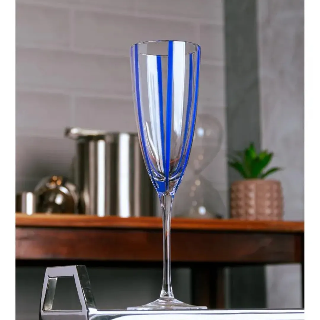 Cj 2 taças p/ Champagne Azura 200ml