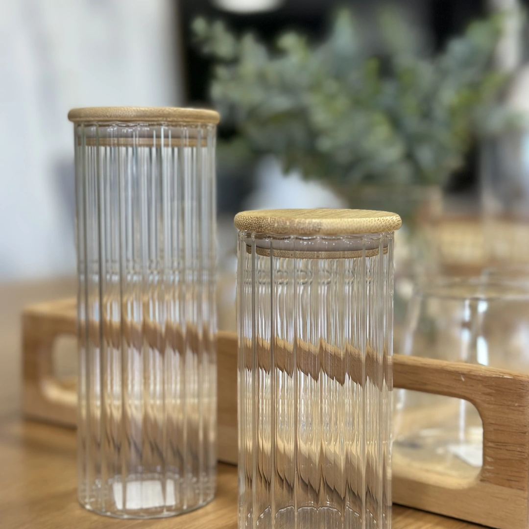 Faqueiro 24 peças Aço Inox Milão c/ cabo Amadeirado - Dourado