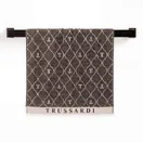 Toalha de Rosto 540g/m² em Jacquard Speciale Nero/Sépia - imagem 2