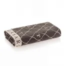 Toalha de Rosto 540g/m² em Jacquard Speciale Nero/Sépia - imagem 1