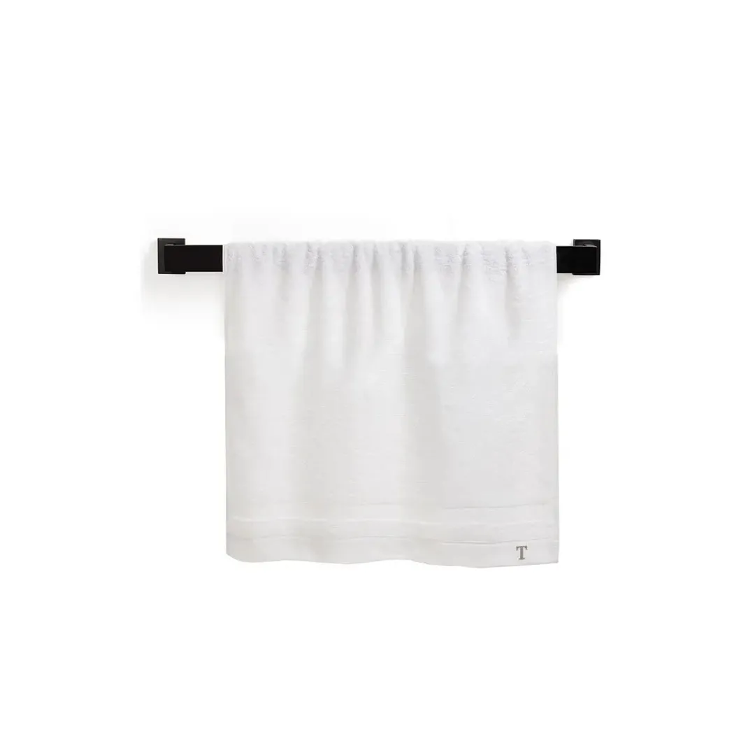 Toalha de Rosto 100% Algodão Marini Branca Trussardi