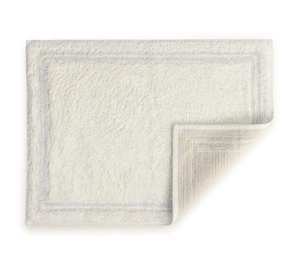 Tapete Antiderrapante 100% Algodão 1,20m x 60cm Veneto Gelo