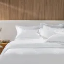 Jogo de Cama King de Cetim de Bambu 300 fios Fiorito Branco - imagem 1