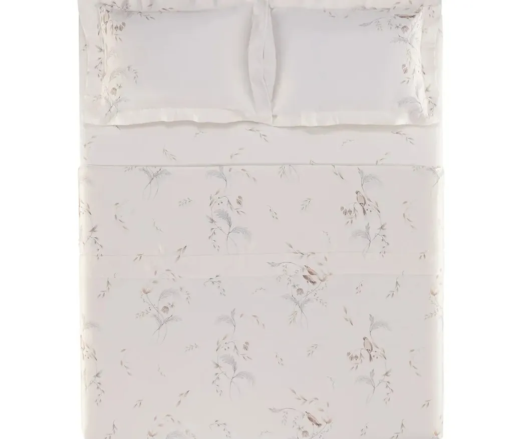 Jogo de Cama King Cetim de Bambu 300 Fios Tivoli