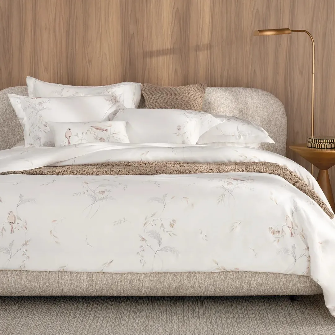 Jogo de Cama King Cetim de Bambu 300 Fios Tivoli Trussardi