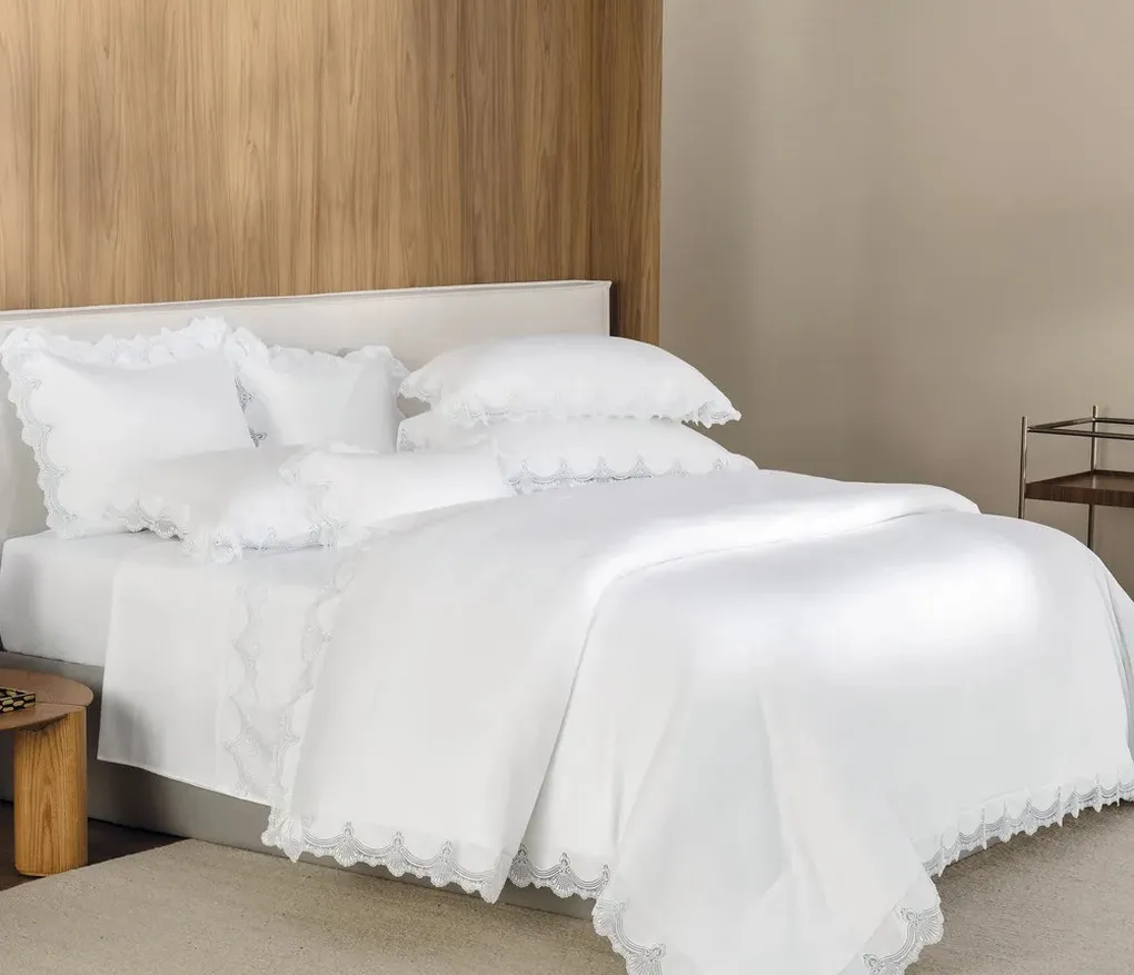 Jogo de Cama King 300 Fios Cetim 100% Algodão Egípcio Chiavari