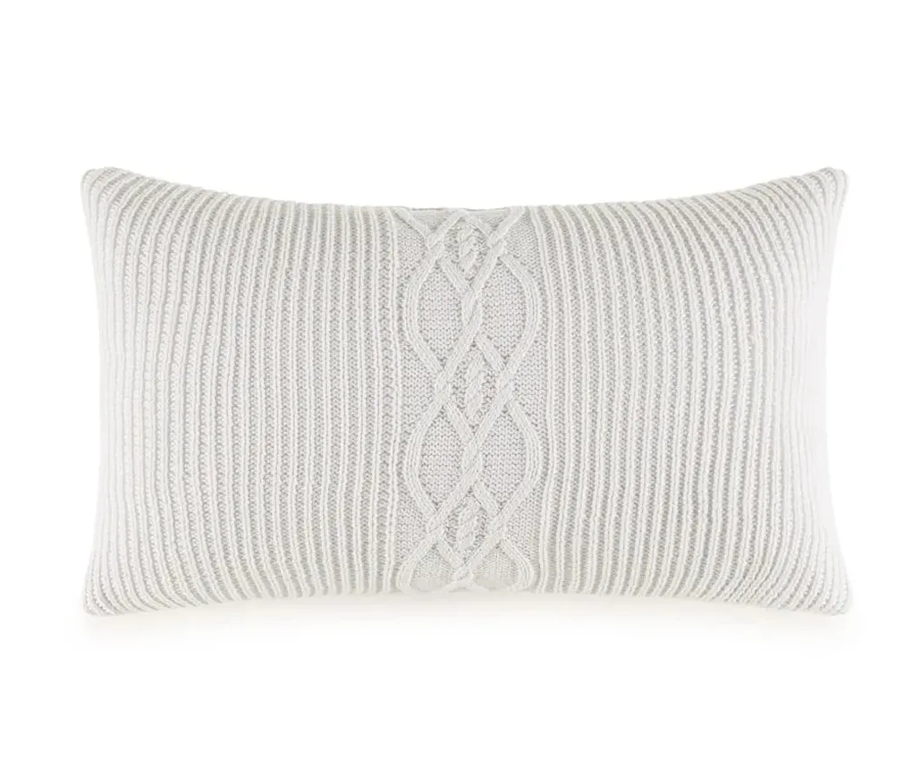 Almofada Tricot de Algodão 30cm x 50cm Candore Trussardi