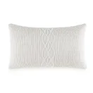 Almofada Tricot de Algodão 30cm x 50cm Candore Trussardi - imagem 1