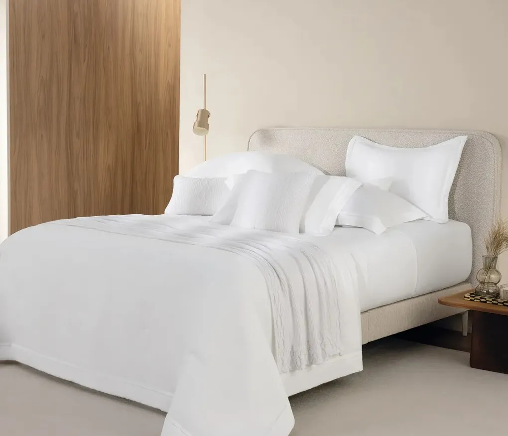 Peseira Tricot de Algodão Candore Branco