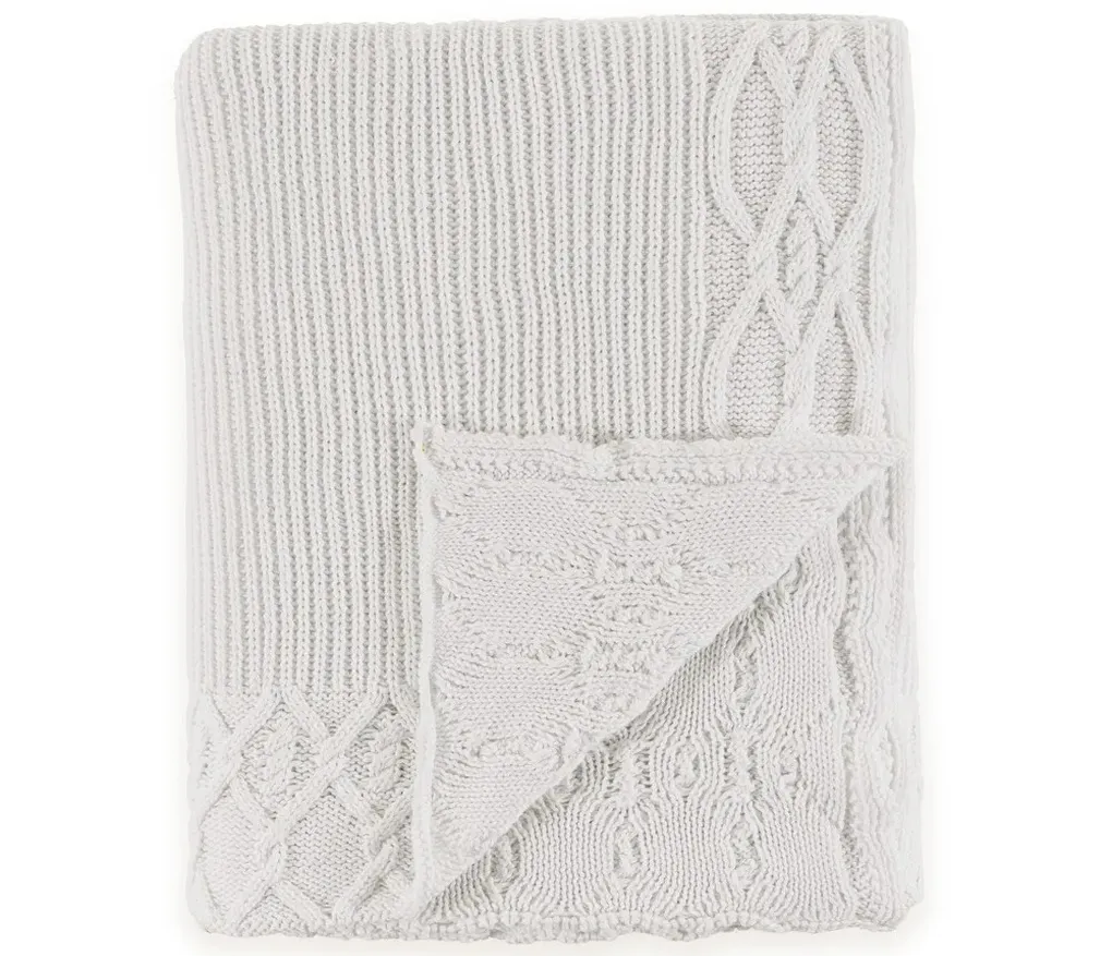 Peseira Tricot de Algodão Candore Branco