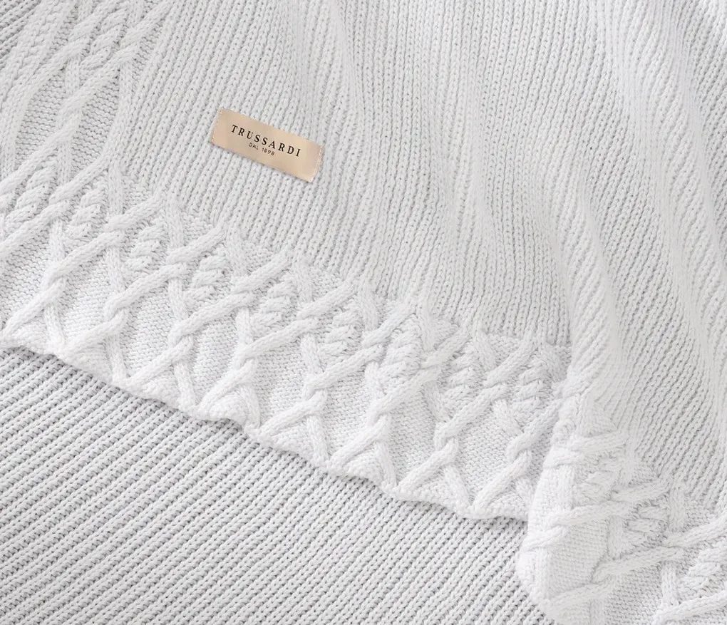 Peseira Tricot de Algodão Candore Branco