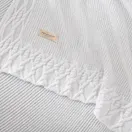 Peseira Tricot de Algodão Candore Branco - imagem 2