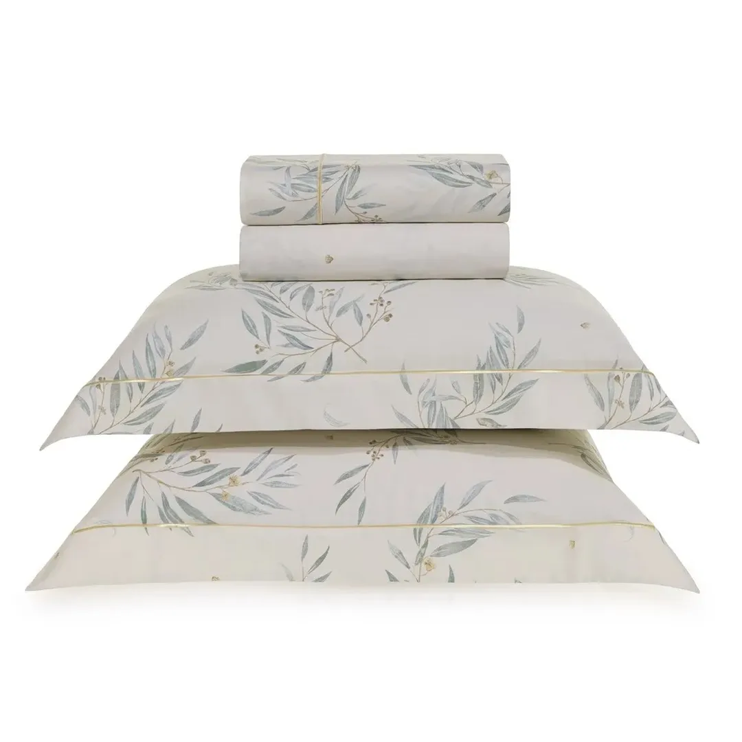 Jogo de Cama Queen 200 Fios Cetim Eucalira Trussardi