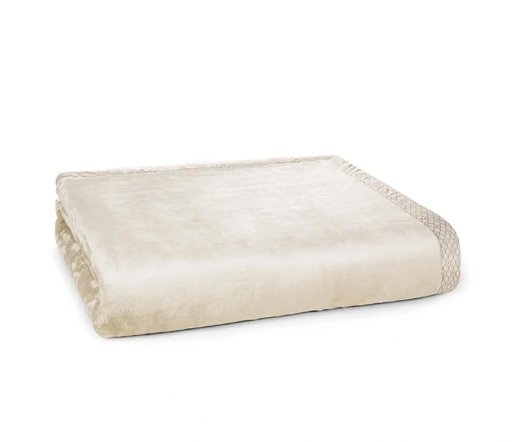 Cobertor King Trussardi 100% Microfibra Aveludado Piemontesi Moonbean