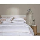 Jogo de cama Casal 300 fios Cetim Vercelli Branco/Nebia - imagem 2