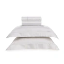 Jogo de Cama Queen Trussardi 300 Fios Cetim 100% Bambu Girelli Branco - imagem 2