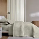 Colcha com Porta Travesseiros King 100% Algodão Monteleone Grigio - imagem 1