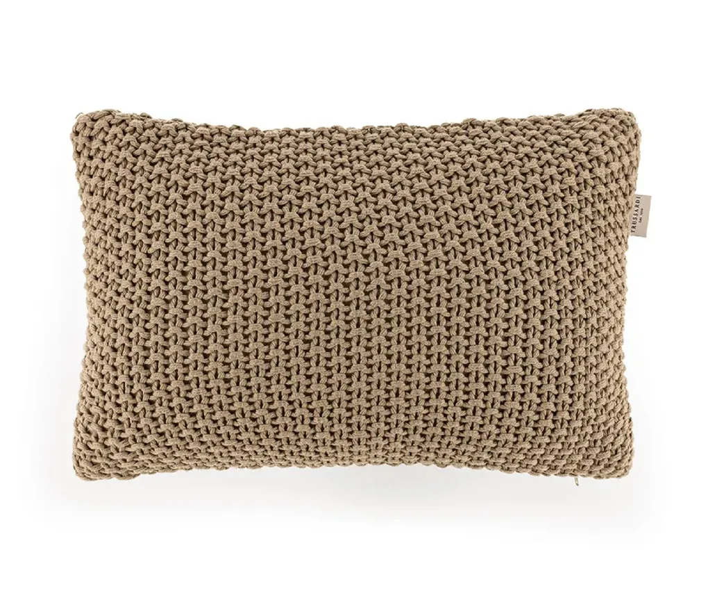 Almofada Tricot Arturo Nocciola