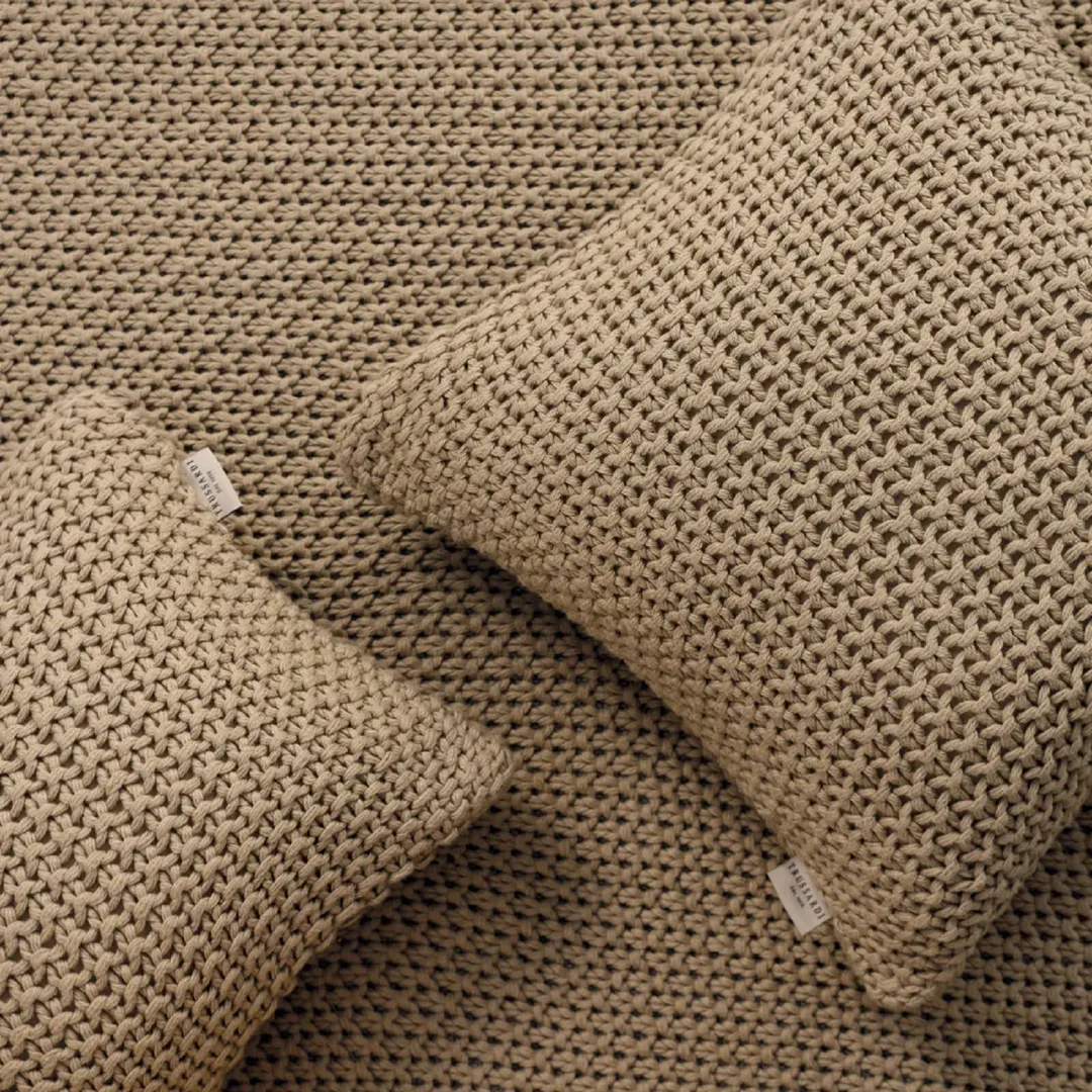 Almofada Tricot Arturo Nocciola