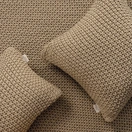 Almofada Tricot Arturo Nocciola - imagem 1