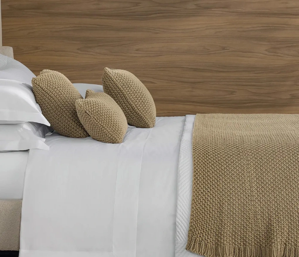 Almofada Tricot Arturo Nocciola 40cmx 40cm