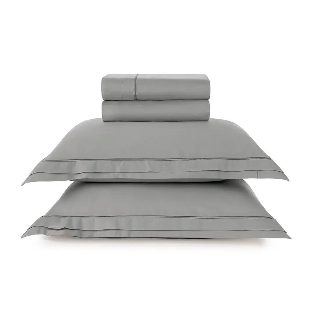 Jogo de Cama King 300 Fios Doppio Marmo