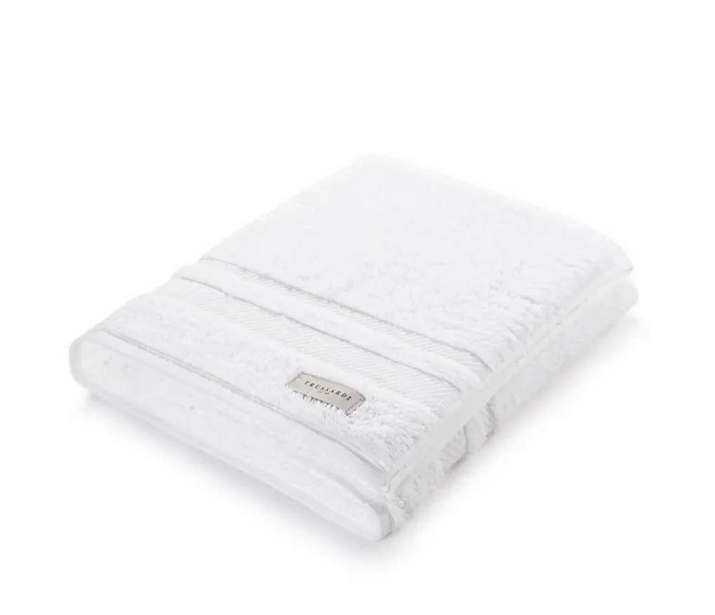 Toalha Banhão Trussardi 100% Algodão Lorenzi Branco