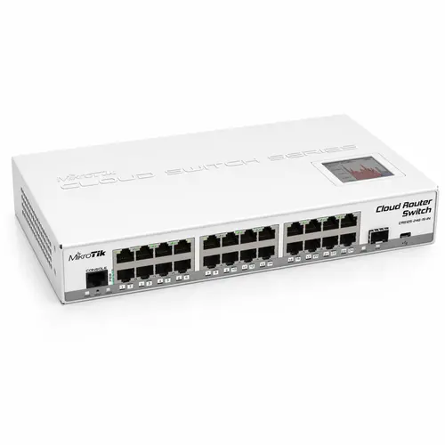 Switch MikroTik CRS125-24G-1S-IN 24 Portas Gigabit 1 SFP RouterOS