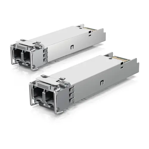 Módulos SFP Ubiquiti 1Gbps Multimodo LC Duplex 550m 850nm Kit 2 Un Alta Performance 