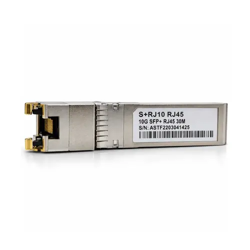 Módulo SFP+ RJ45 10G 30m S+RJ10 Copper – Transceiver 10GBase-T Cat6a/Cat7