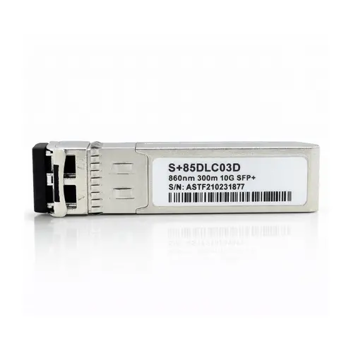 Módulo SFP+ 10G SR 300M MMF LC Duplex DDM 850nm S+85DLC03D Compatível Cisco E MikroTik