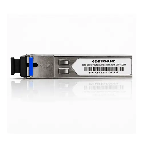 Módulo SFP 1.25G BIDI 10KM SC DDM Tx1310/Rx1550 Monomodo SMF Compatível Cisco Alta Performance Redes Ópticas
