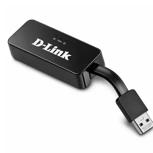 Adaptador Extensor De Rede USB 3.0 Ethernet RJ45 Gigabit D-Link DUB-1312 1Gbps