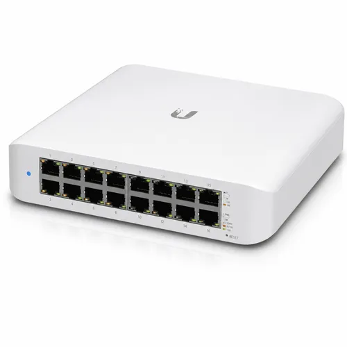 Switch Ubiquiti UniFi USW-Lite-16-PoE 16 Portas Gigabit 45W